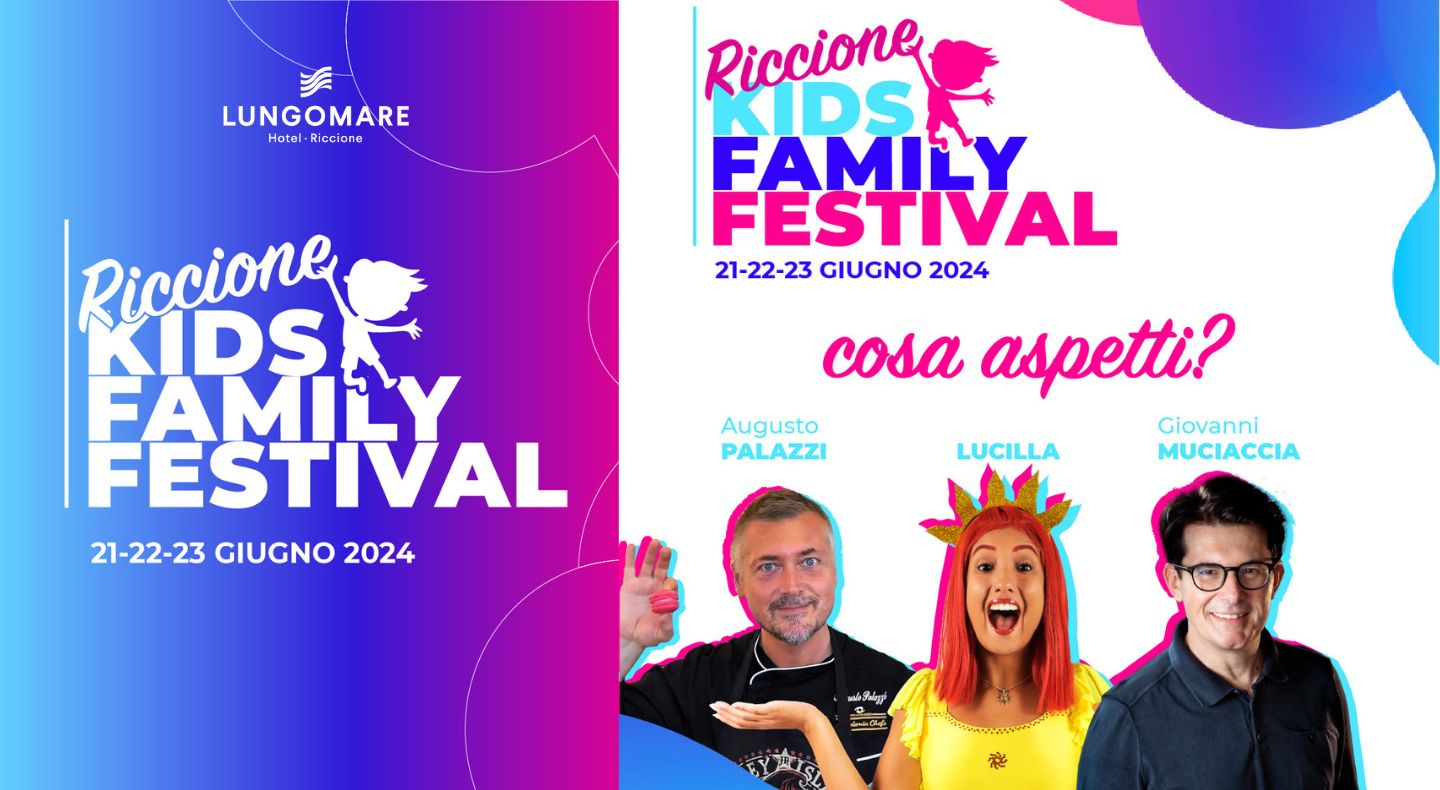 Kids family festival riccione 2024 Hotel Lungomare Riccione